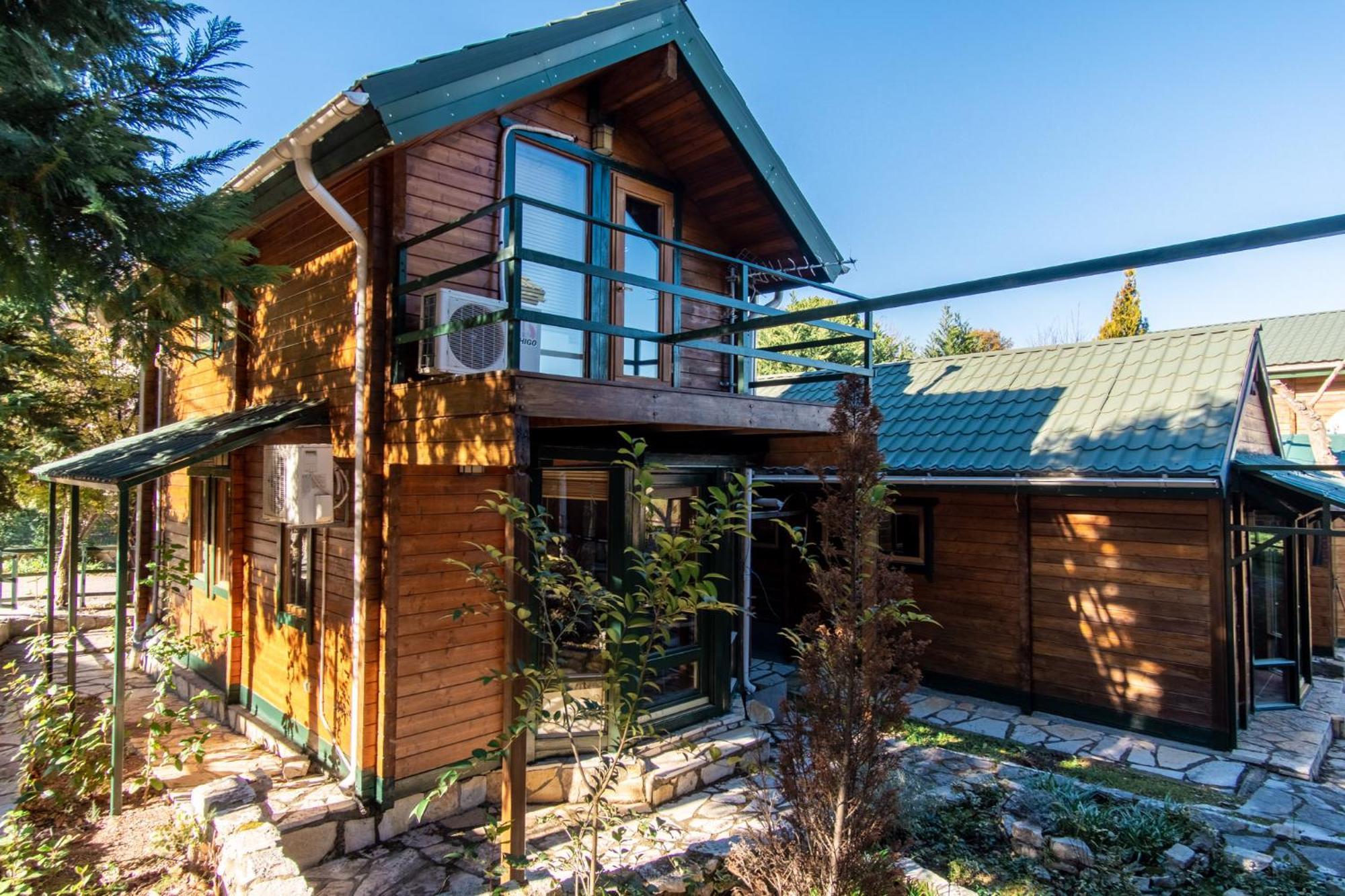 Zeus-Village Οικισμός Φινλανδικών Chalet Με Πισίνες & Γυμναστήριο Molos  Экстерьер фото